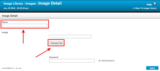 CMS - Home (ChooseFile)